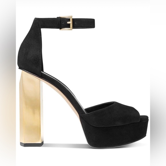 Michael Kors Petra Suede Sandals Size 9.5 - Picture 1 of 14